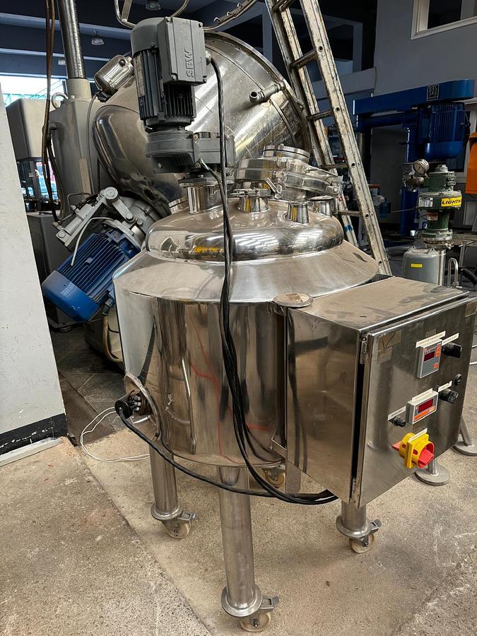 Usado Reator em aço inox , cap 100 Lts 