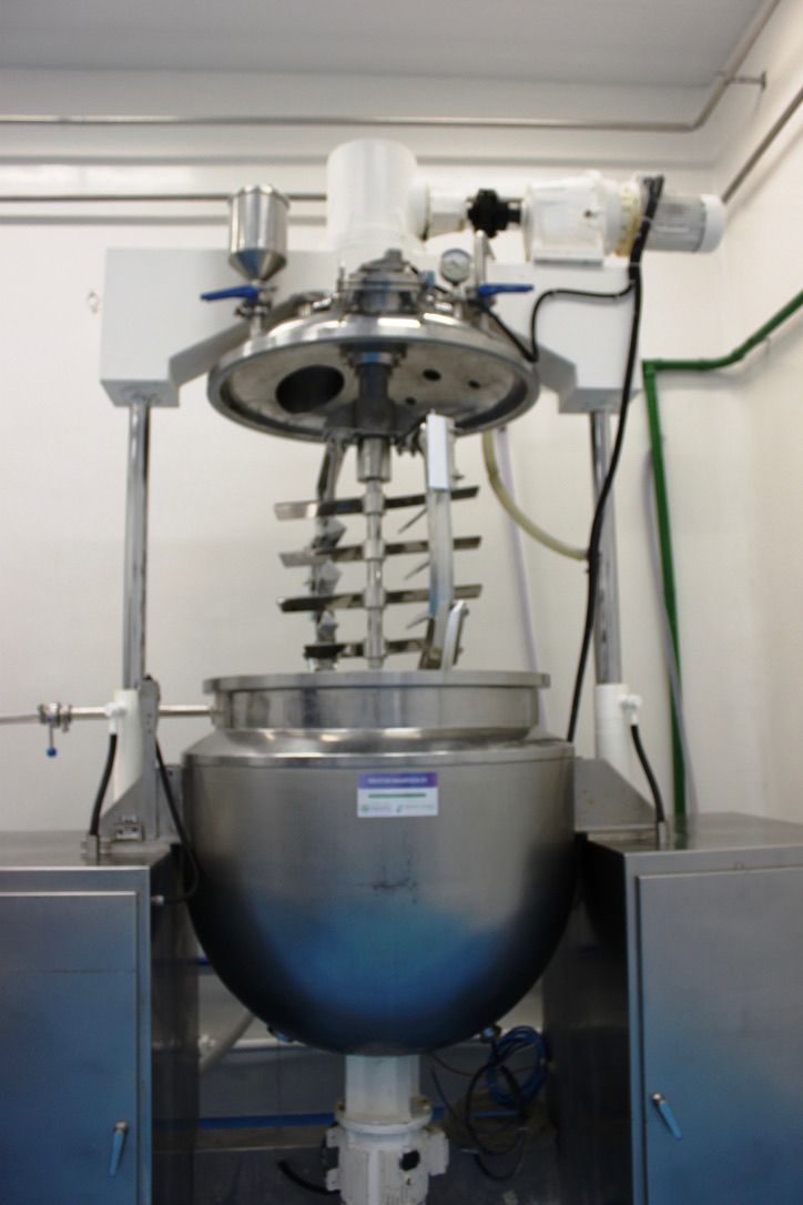 Usado Reator para cremes e pomadas , 500 Lts - WFA Equipamentos