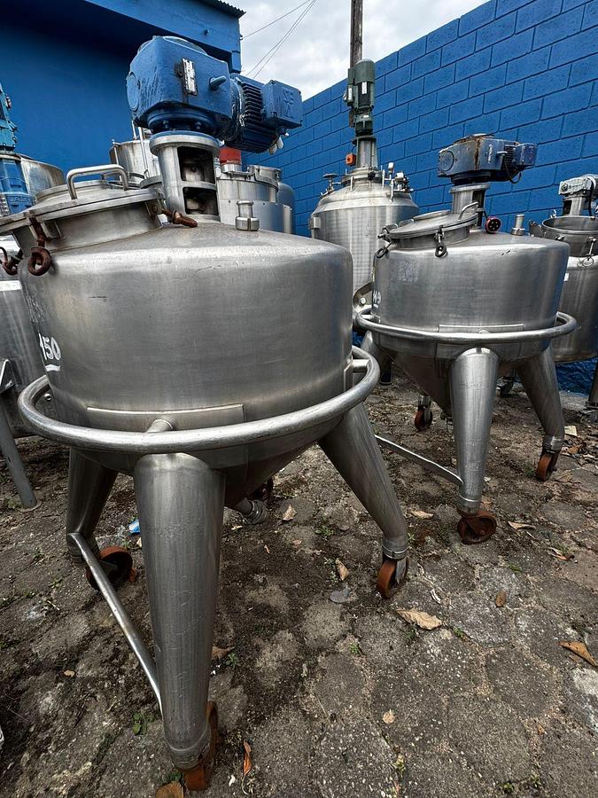 Usado Tanque misturador em aço inox   ,500  lts - WFA Maquinas e Equipamentos 