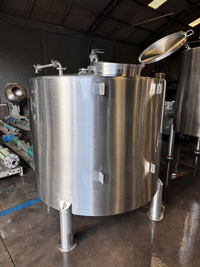 Usado Tanque em inox , hermetico - 