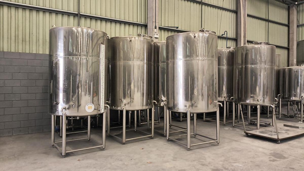 Usado Tanque em aço inox reservatorio, cap 2.000 Lts - WFA Equipamentos 