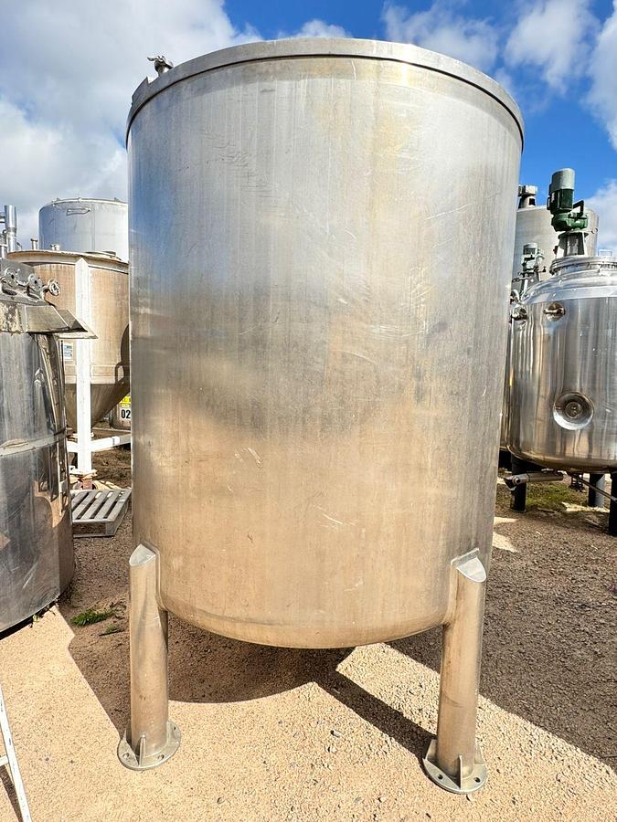 Usado Tanque em aço inox - reservatorio , cap 6000 Lts