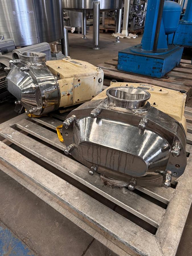 Usado Bomba de lóbulos sanitaria , 