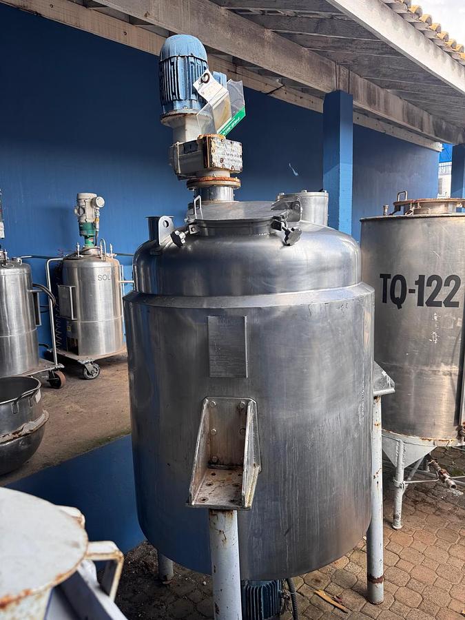 Usado Reator em inox com turbo , cap 800 Lts - WFA Equipamentos 