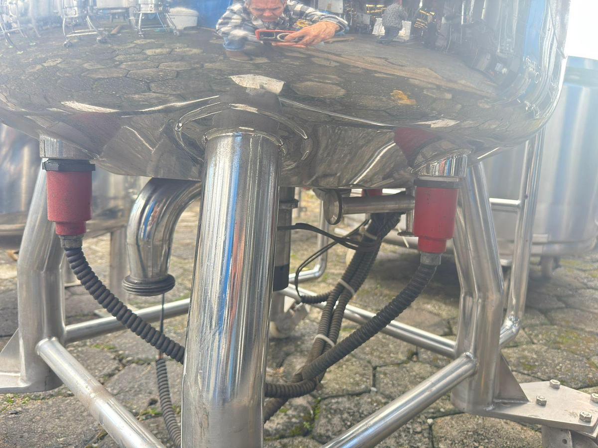 Usado Tanque misturador com aquecimento , cap 120 Lts - Kroma