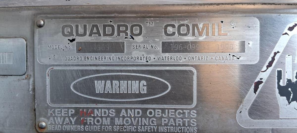 Usado Granulador conico , QUADRO COMILL - WFA Equipamentos
