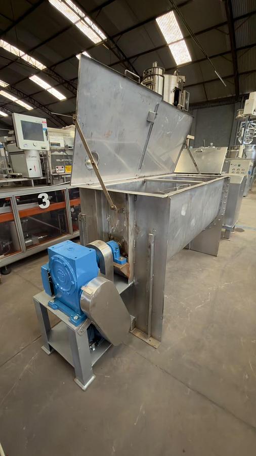 Usado Misturador Ribbon Blender 1.000 Litros em Aço Inox – WFA Equipamentos