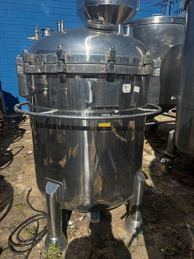 Usado Tanque em aço  inox  316 L, cap. 500 lts - Bufalo inox 