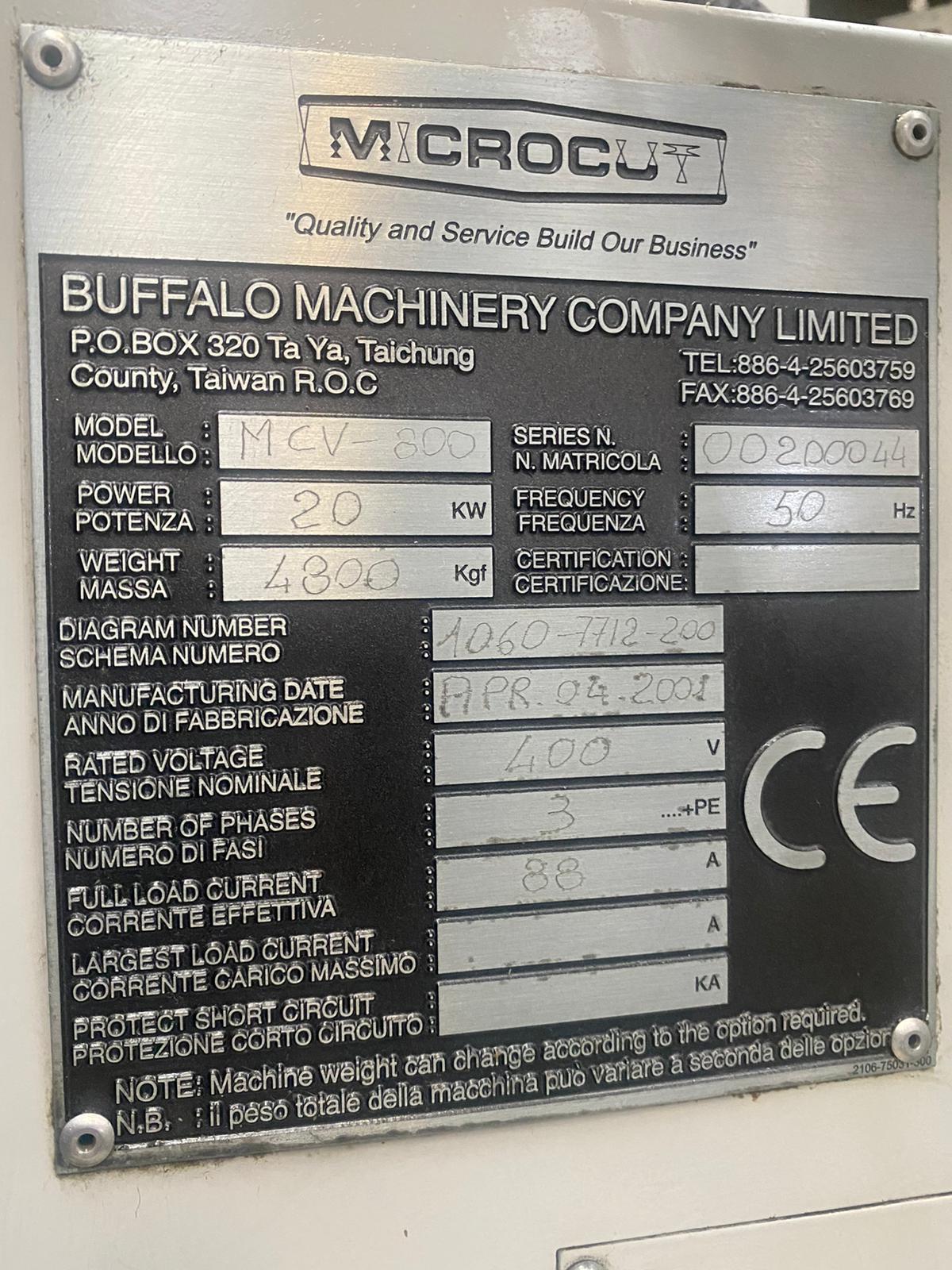 Usato 2001 Microcut CHALLENGER MCV 800