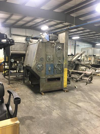 Used Wheelabrator TB6 - 6 Cubic Foot Tumble Blast Machine