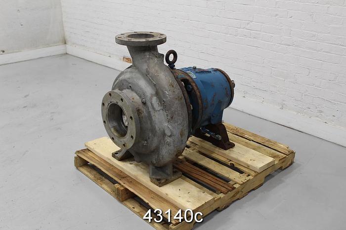 Used Goulds 3175 6x8x18 Pump, CD4 Stainless Steel Casing #43140