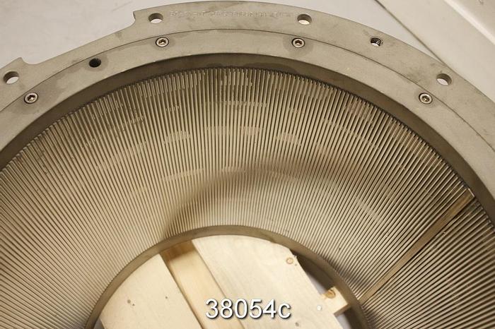 Refurbished Beloit MR18 Pressure Screen Basket, Slots .009" #38054