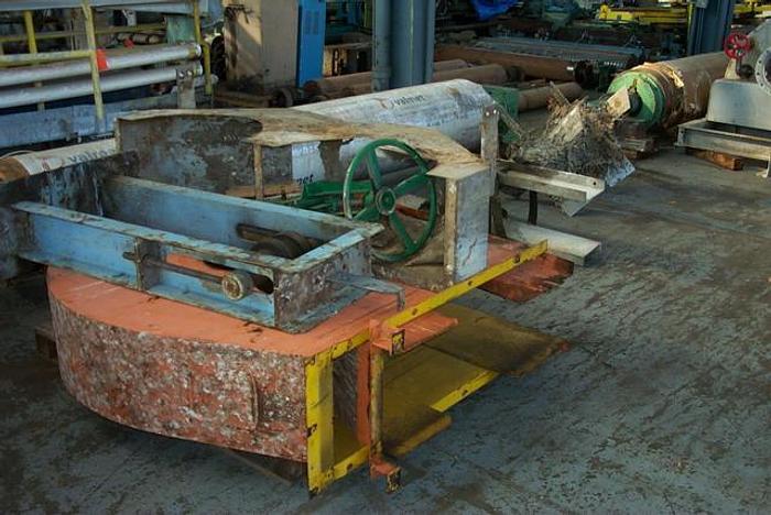 Used Fkc W630 X 3000L Rotary Screen Thickener, Double Barrel #18757