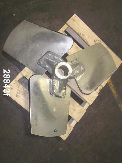 Used Lightnin 4VS Agitator Sidemount, 44" Propeller Diameter #28843