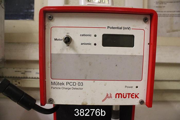 Used Mutek PCD 03 Particle Charge Detector #38276