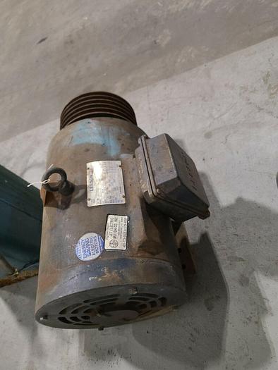 Used Leeson 20HP 1800 RPM 208-230/460V 3 Phase Electric Motor