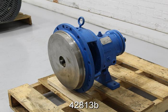 Used Goulds 3196 MT Pump Power End, With 13" Stainless Steel Stuffing Box #42813