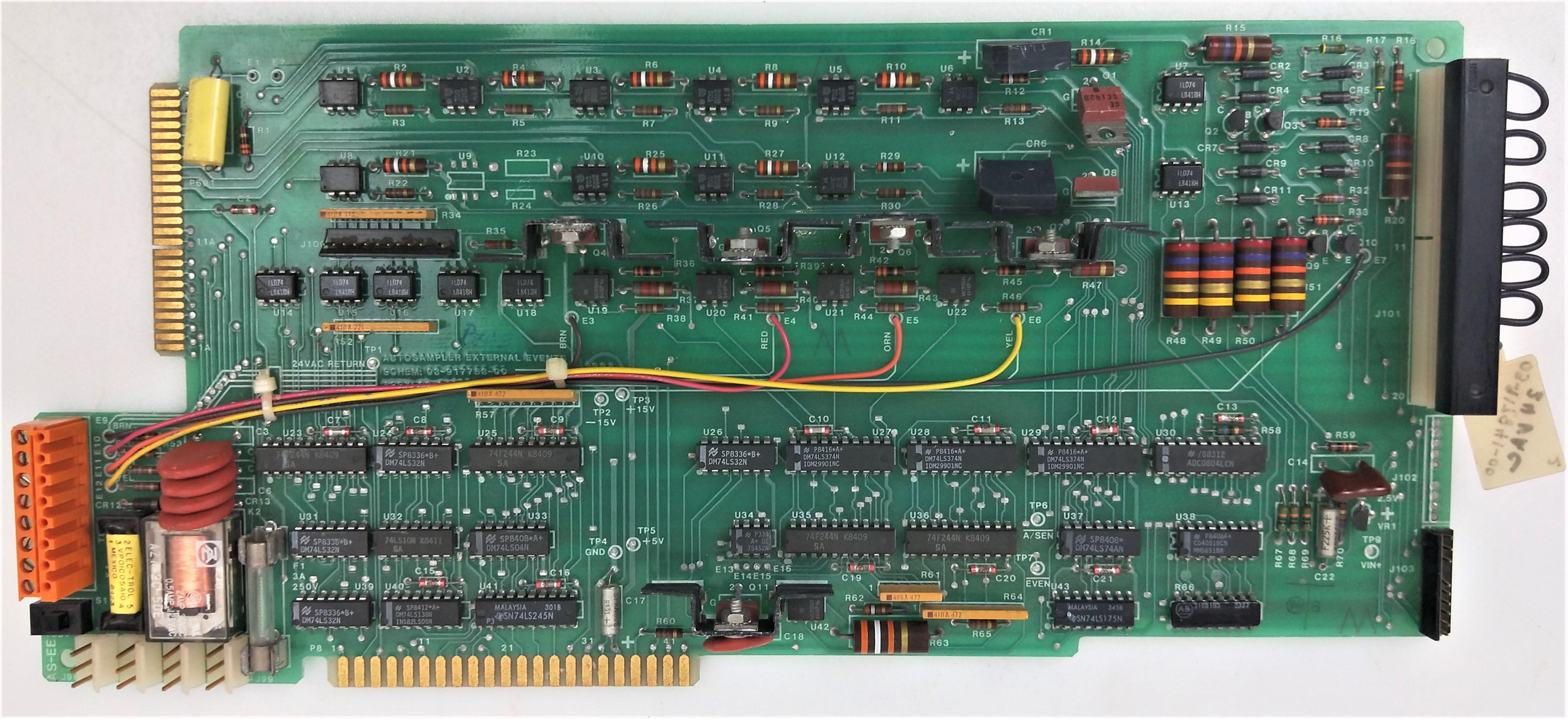 Used Varian 03-917750-00 PCB Board for Varian GC-Autosampler External Events