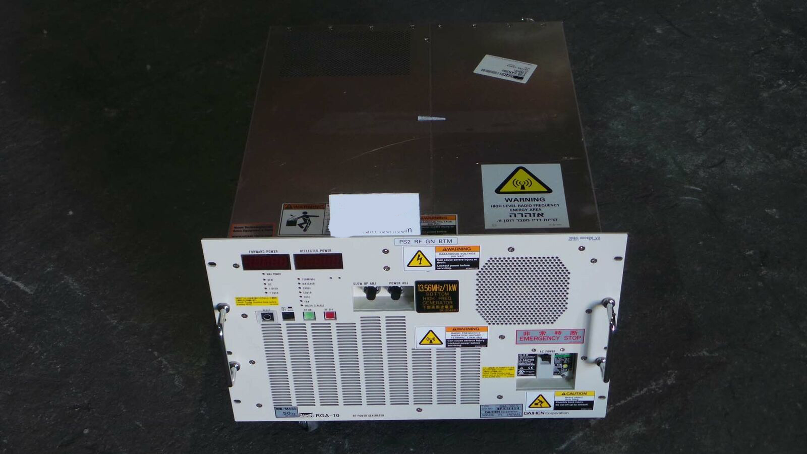 Used Daihen Corporation RGA-10D-V RF Power Generator