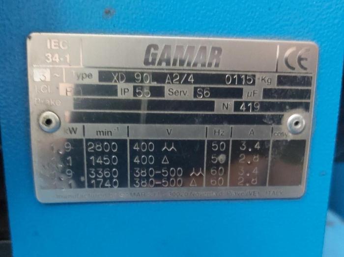 Used Telescopic belt sander, polishing machine, Art. 32, Aceti, used