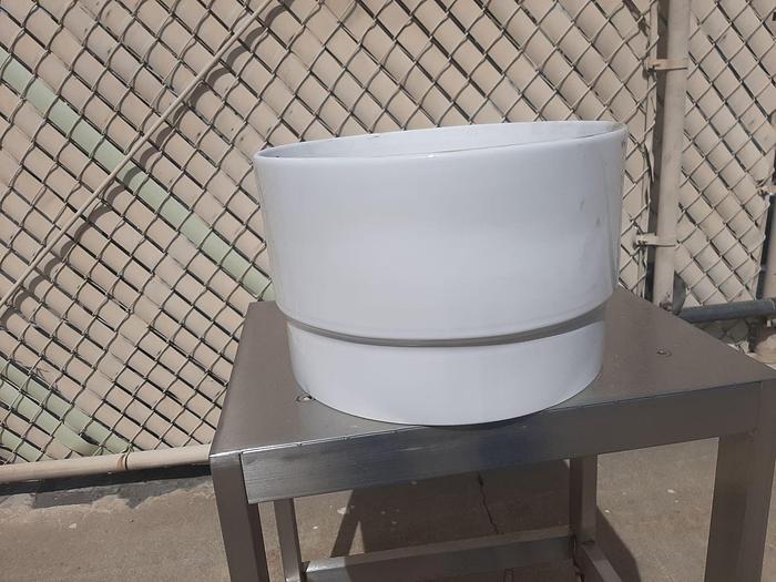 Used Lab, Glassware, Coors Porcelain, Perforated Plate, Vacuum Filtration #S744397