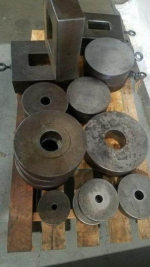 Used Steel Precision Ground Bolster Plates Spacers for Stamping Press Tooling