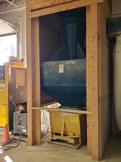 Used Air Filtration Specialists15HP 30" Cyclone Dust Collector Collector, 3015 HB CF Model, low use
