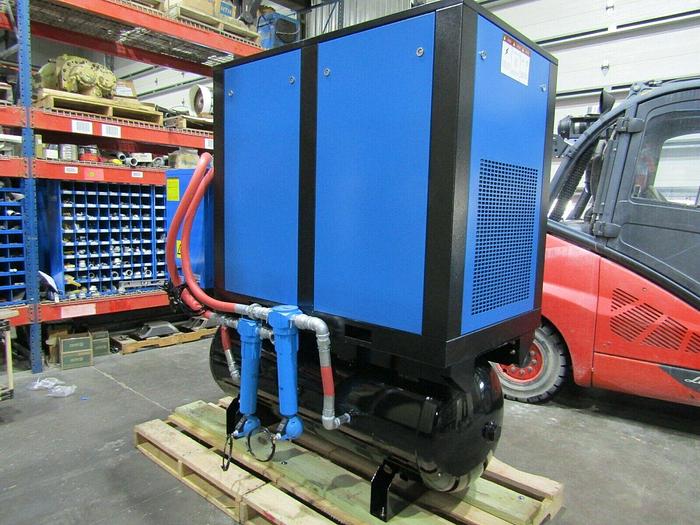 MAC-30D-P120H (NEW) Industrial Rotary Screw Compressor W/dryer/filters/120 tank