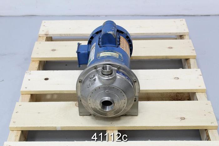 Used Goulds NPE Single Stage Centrifugal Pump, 1.5x2x6 #41112