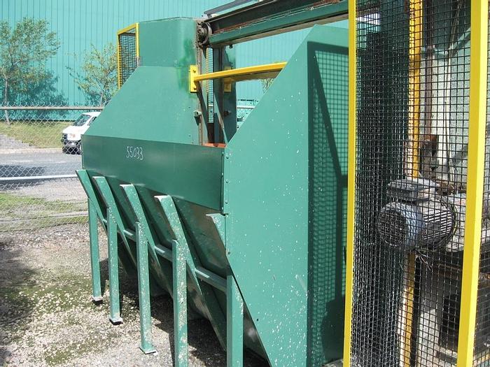 Used ROLL SPLITTER 68" DIA. X 72" FACE SANDY HILL OSCILLATING