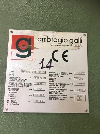 Usato 1999 AMBROGIO GALLI