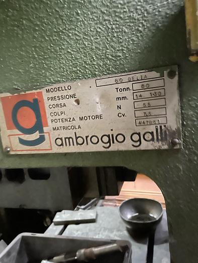 Usato AMBROGIO GALLI 80 ton