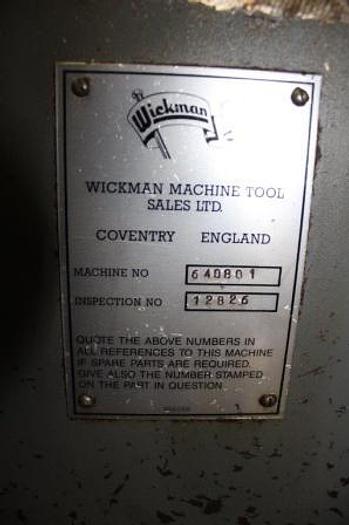 Used Wickman 1" x 6 Multi Spindle Lathe
