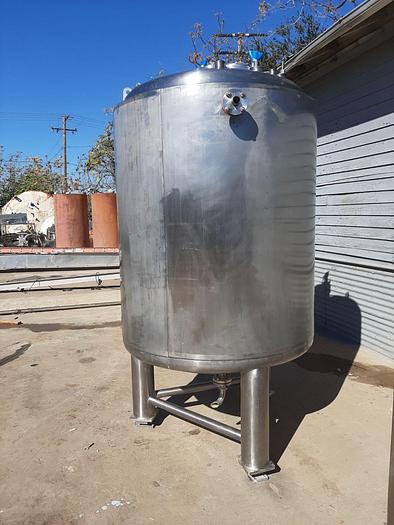 Used Reactor, 396 Gallon, 316L S/st, Jkt, 50 PSI, Precision #S744214