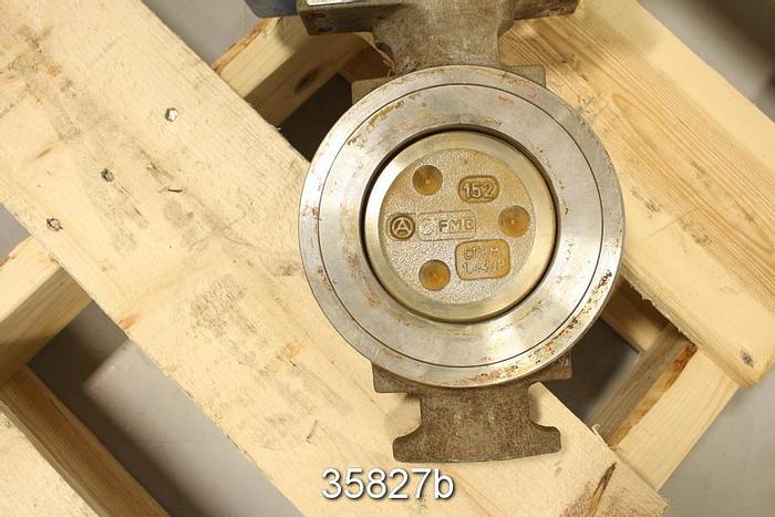 Used Neles Jamesbury 815W-11-3600-MT C 4" Butterfly Control Valve #35827