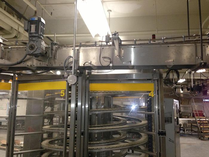 Used HARTNESS DYNAC 6400 SPIRAL ACCUMULATOR