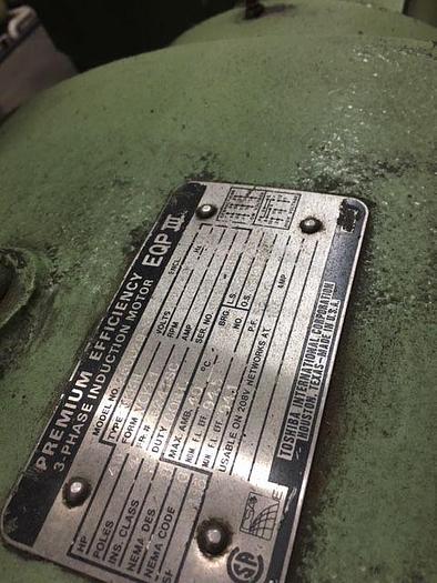 Used SULLAIR 40HP COMPRESSOR, WATER COOLED