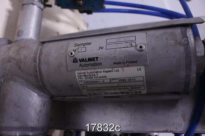 Used Kajaani SD-502 Automatic Sample Valve #17832