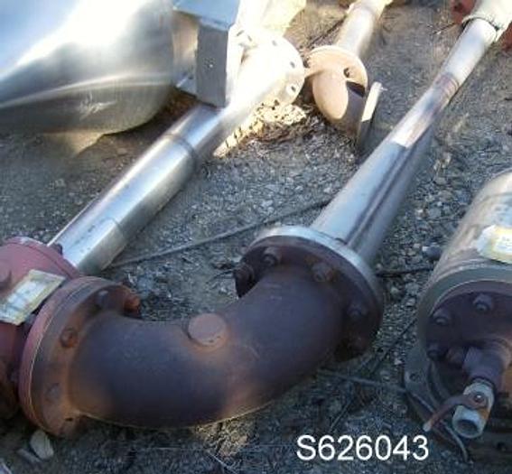 Used Pump, Vacuum, Graham, 304 S/st, Steam Ejector, 2 Stage, #S626043