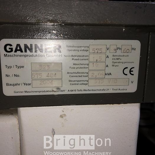 Used 2004 Ganner Ganno Mat Juinor 323, Used slot Mortiser and drilling #CBM2020