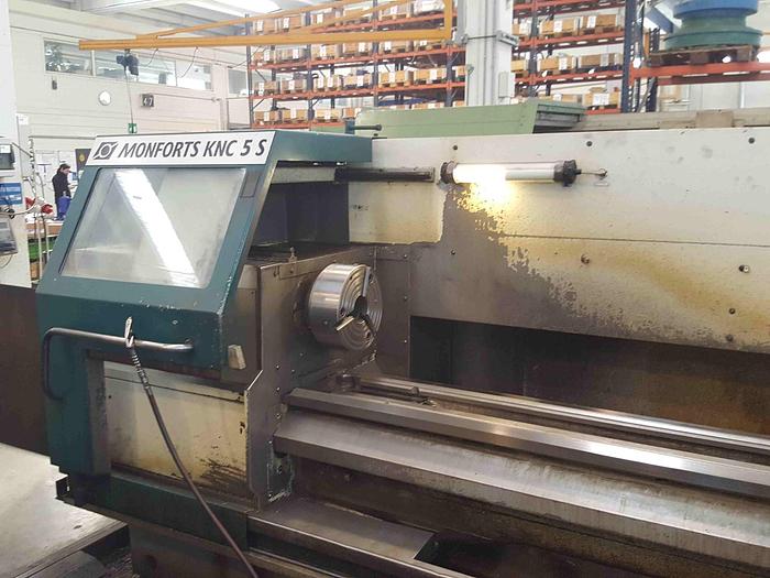 Used MONFORTS KNC 5 S CNC LATHE