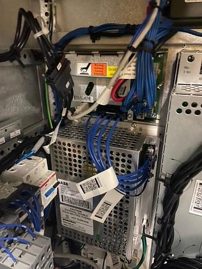 Used ABB IRB 7600-500KG X 2.55 METER REACH 6 AXIS ROBOT WITH ABB IRC 5 CONTROLLER NEW 2014 #104853