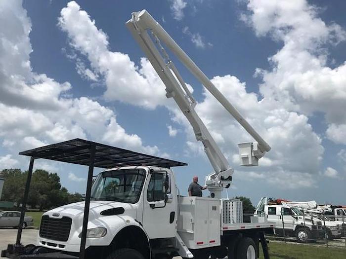 Used 2007 Freightliner M2 4x4 Altec LRV-55 60ft Over-Center Bucket Truck - C41778