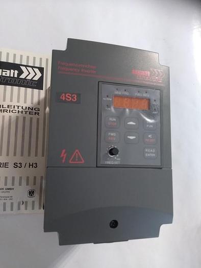 Frequenzumformer 4S3 FUWTG04S3, Watt tronic, 0,4 KW, neu