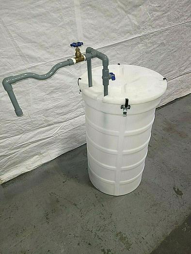 Used Water Lubrication Dispenser for Vibratory Finishers Metering System