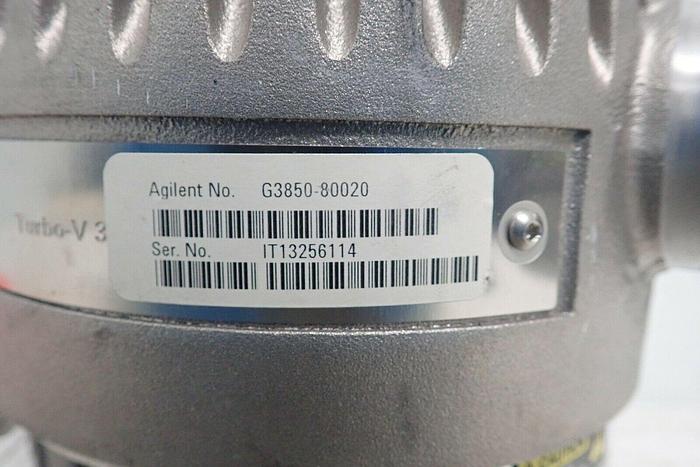 Used Agilent G3850-80020 Turbo-V 301 TV301SF Navigator Vacuum Turbomolecular Pump