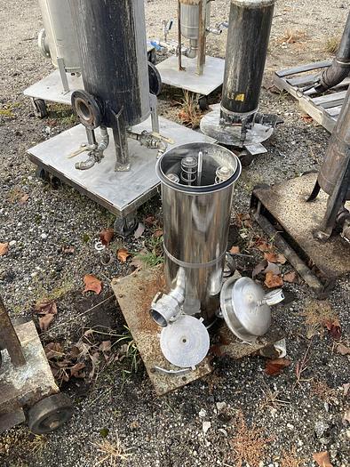 Used Used Ametek (4) 24" cartridge stainless steel filter