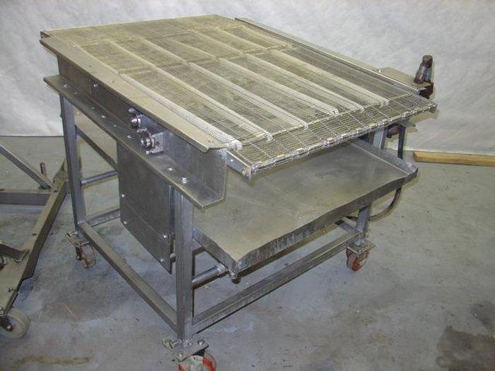 Used Stein Exit Conveyor 34" wide x 4' long