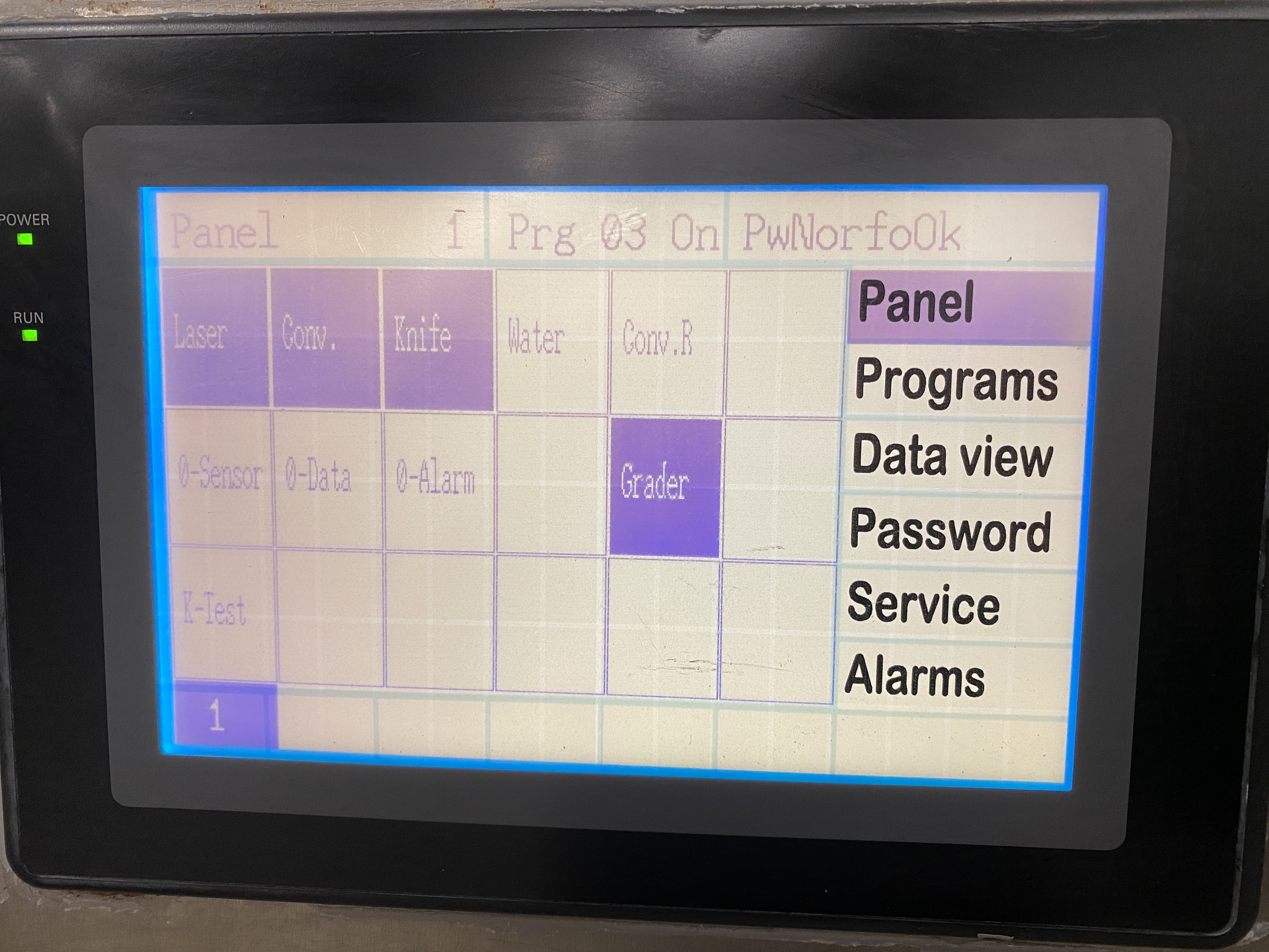 Used Norfo B35 fixed weight portion cutter