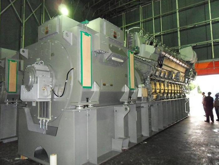8.7 MW 2011 New MAN 18V32/40 HFO Generator Sets
